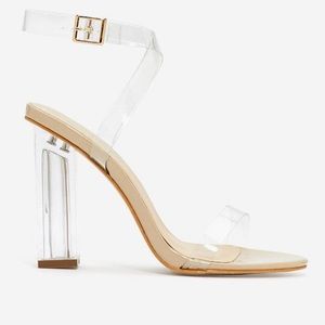 Nasty Gal Clear Sandals
